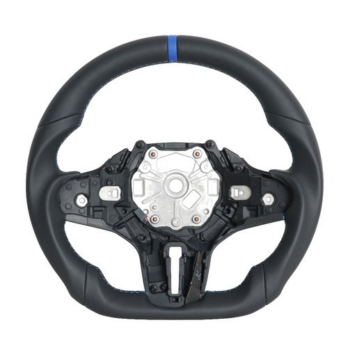 Full leather steering wheel - leather,